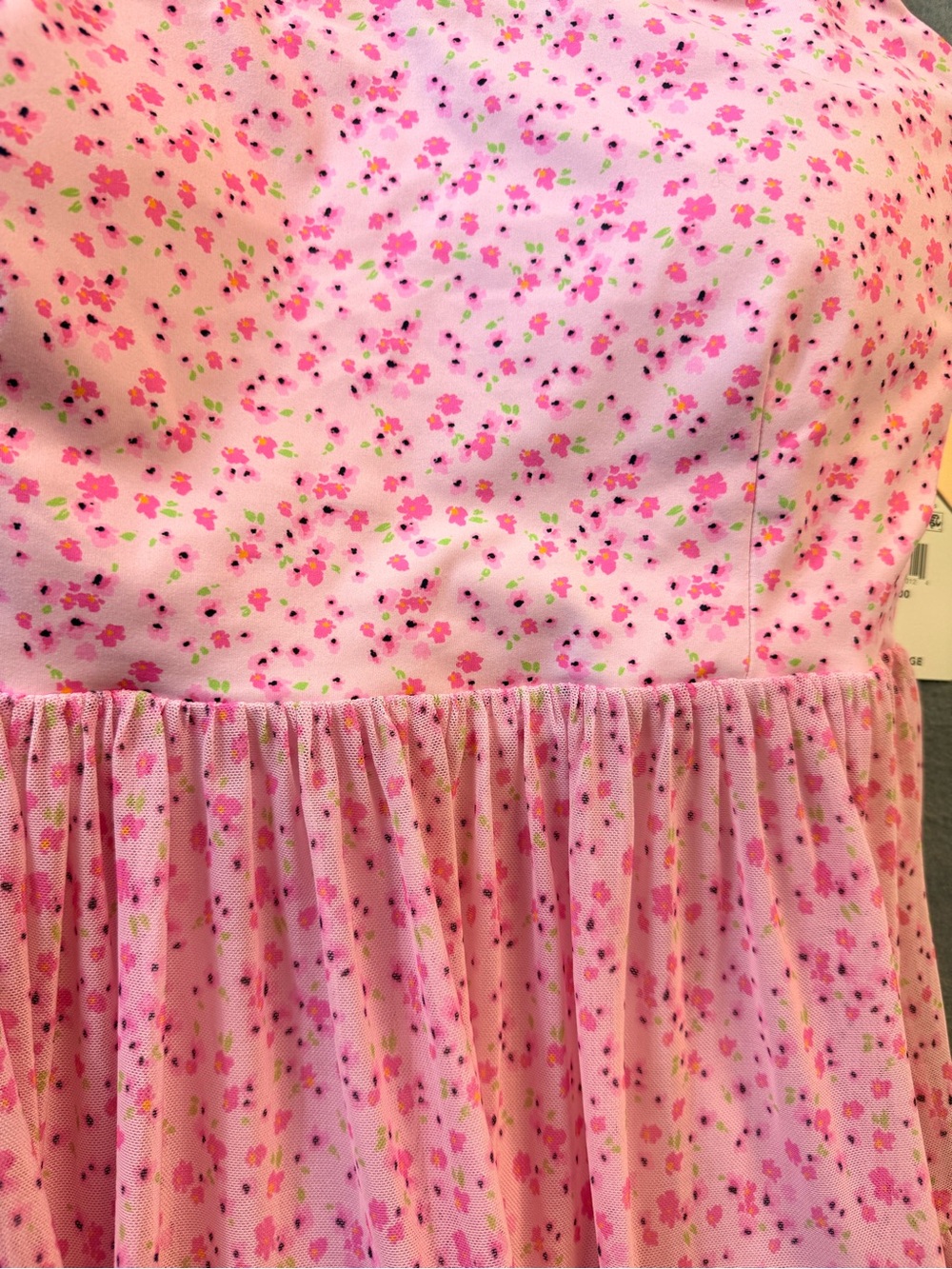 Blogilates -  Pink Floral Ballerina Ruffle Dress - Picture 3 of 7